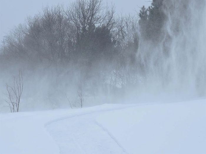En 2015 s'est déroulée l'une des pires tempêtes de neige du Québec et du Canada. 