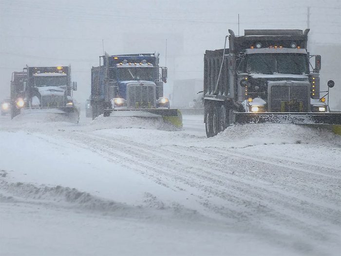 En mars 2014 s'est déroulée l'une des pires tempêtes de neige du Québec et du Canada. 