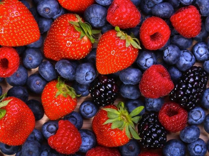 Diabète pour Aliments beauté : les petits fruits.