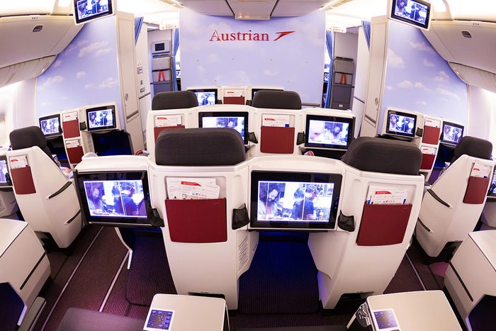 Les compagnies aériennes les plus propres au monde : Austrian Airlines