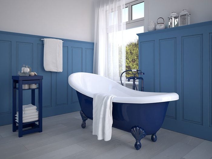 Etancheite sous carrelage, KIT douche, salle de bain, pièce humide - résine  d'imperméabilisation - 10 litres-Bleu