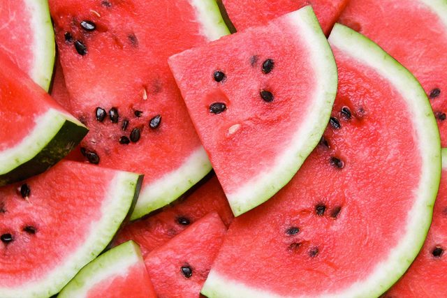 Pour rduire la tension artrielle, mangez du melon d'eau.