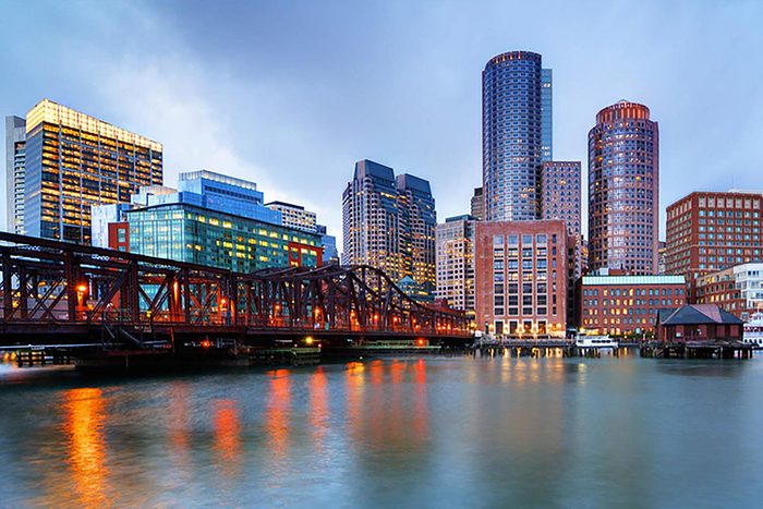 Ville américaines dont les chambres d'hôtel sont les plus chères : Boston.