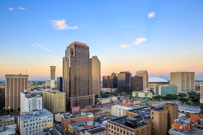 Ville américaines dont les chambres d'hôtel sont les plus chères : Nouvelle-Orléans.