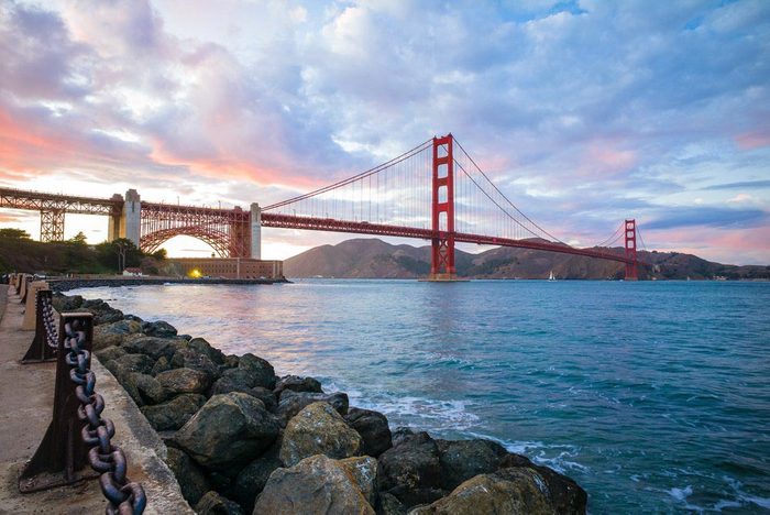 Ville américaines dont les chambres d'hôtel sont les plus chères : San-Francisco.