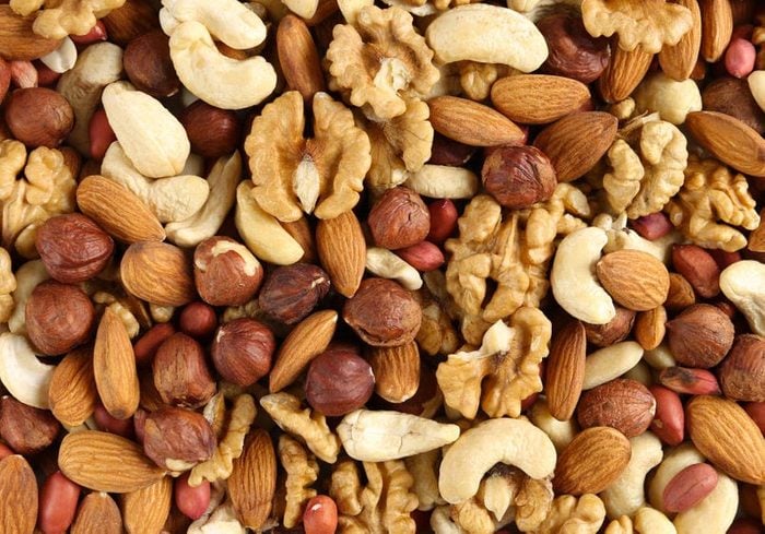 Garde manger : les noix et les graines peuvent rancir.