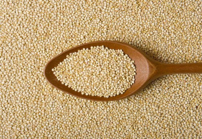 Garde manger : conservez le quinoa loin de la chaleur et de l'humidité.