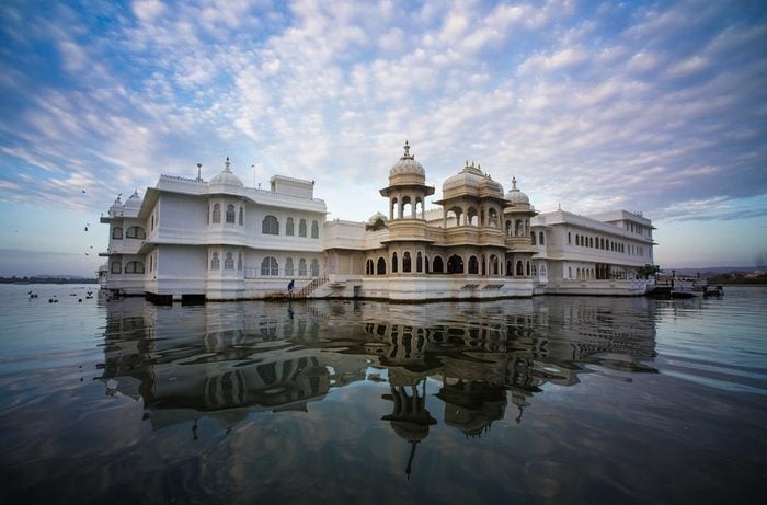 Séjour insolite à Taj Lake Palace en Inde.