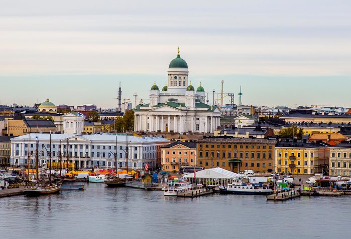 Villes les moins polluées : Helsinki, Finlande.