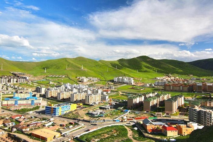 Villes les plus polluées : Oulan-Bator, Mongolie.