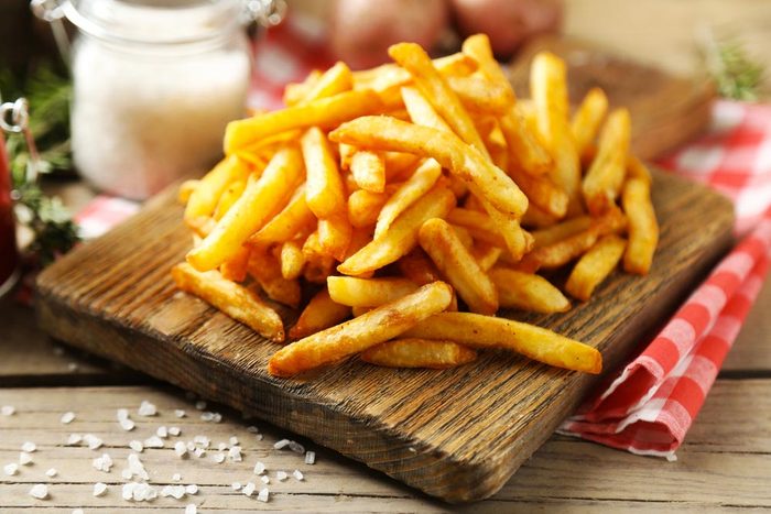 Les cardiologues mangent des frites moins grasses.