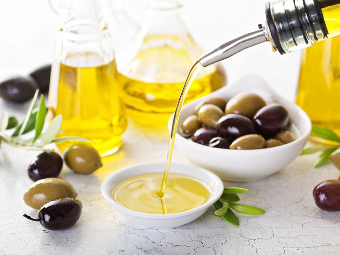 L’huile d’olive est parfaite pour remplacer le beurre.