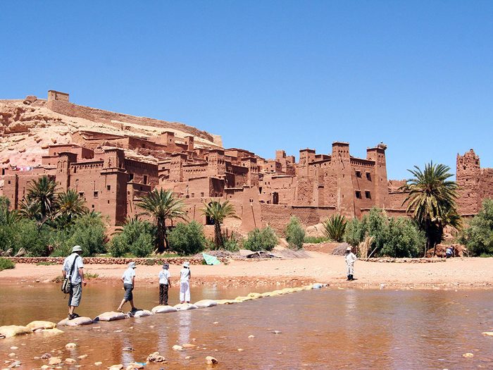 Très beau château au Maroc - Trône de fer
