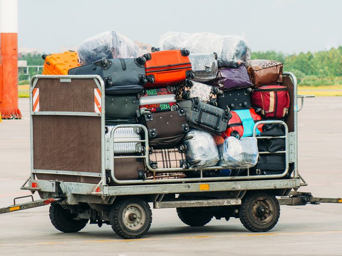 Ville américaine : Scottsboro, Alabama: la capitale mondiale des bagages perdus.