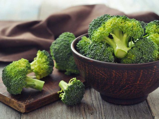 Le brocoli : un bon antioxydant.
