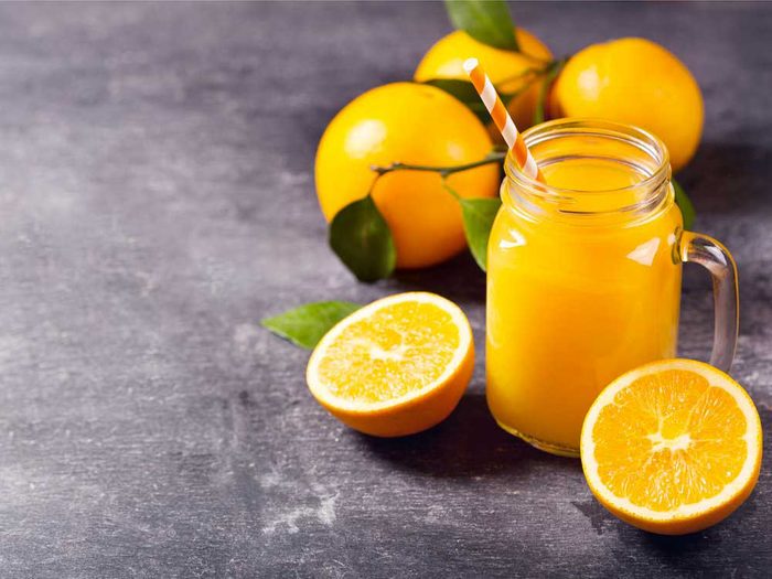 Les oranges : de bons antioxydants.