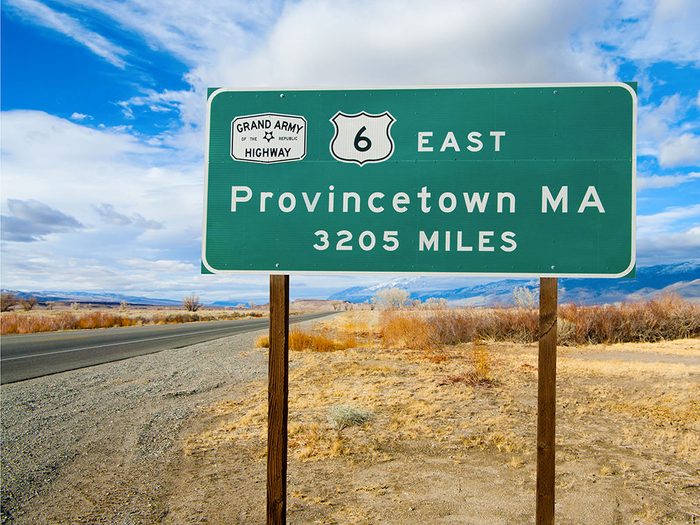 La route 6 dans le Massachusetts est une route américaine incontournable.