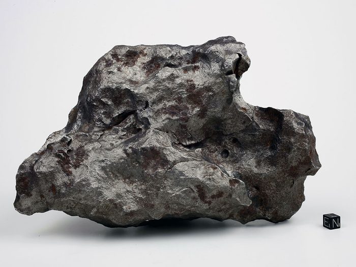 De près une météorite ressemble juste à une pierre.