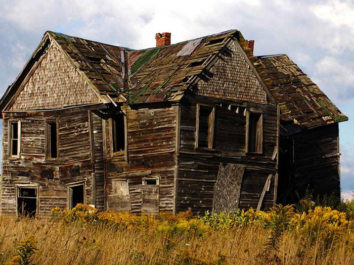 La petite maison dans la prairie aurait bien besoin d'être restaurée.