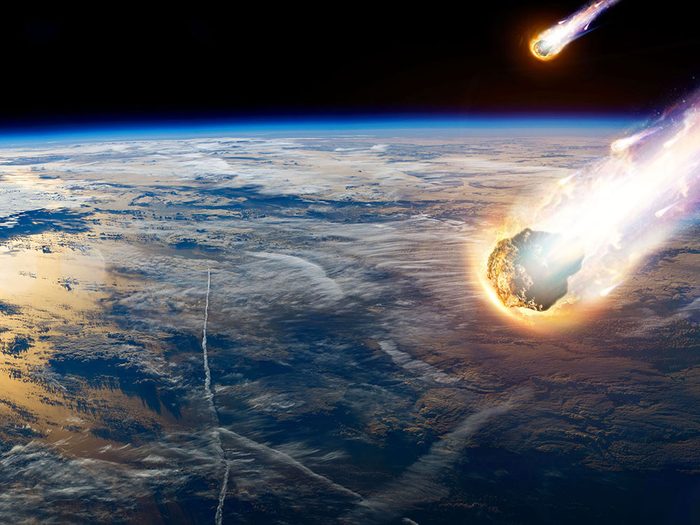Pouvons-nous prévoir l'impact d'une météorite?