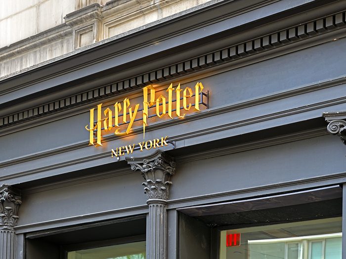 Le magasin Harry Potter est un endroit à visiter à New York