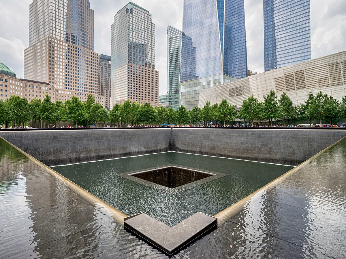 Voyez le magnifique et touchant Memorial du 11 septembre 2001, à New York