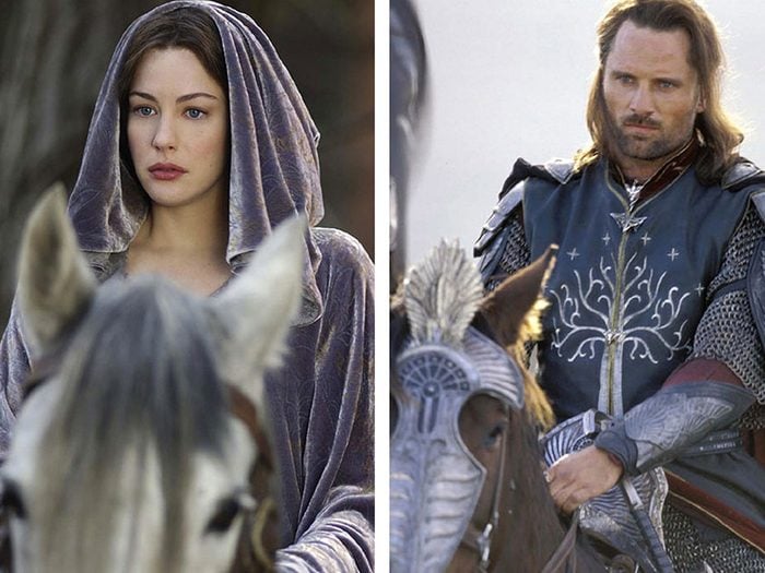 Dans le Seigneur des anneaux, Arwen et Aragorn ont un lien de parenté.