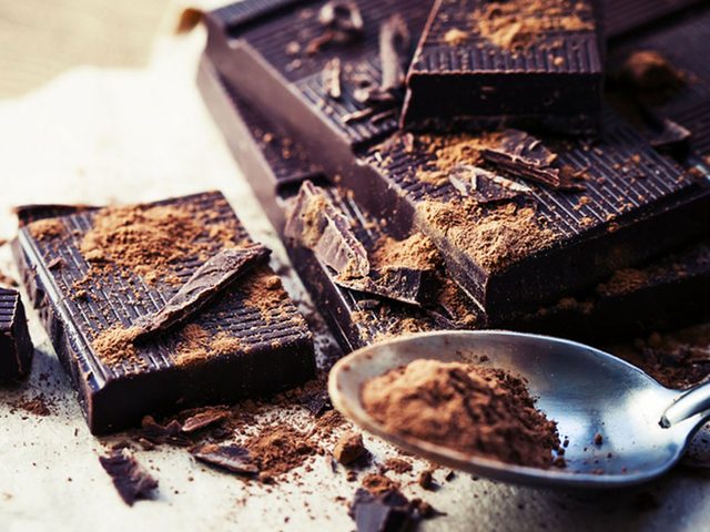 Le chocolat noir fait partie des aliments riches en magnsium