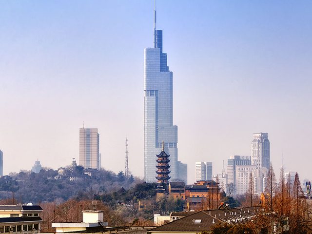 La Zifeng Tower est l'un des plus hauts gratte-ciels du monde .