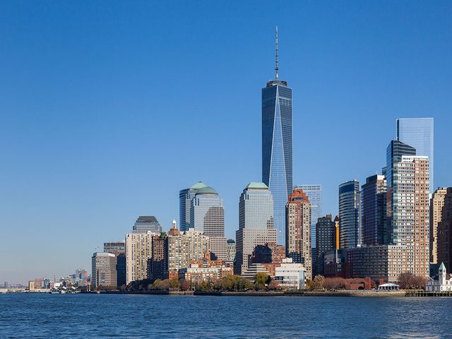 Le One World Trade Center de New York est l'un des plus hauts gratte-ciels du monde .