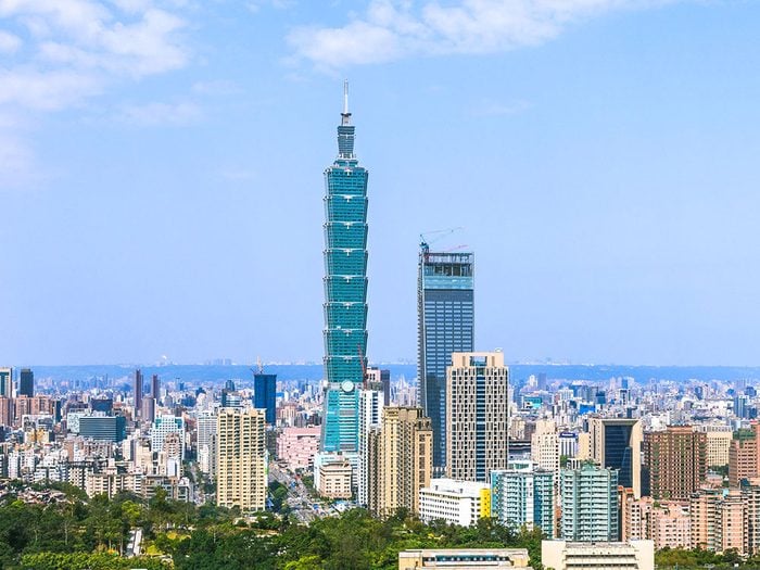 Taipei 101 est l'un des plus hauts gratte-ciels du monde .