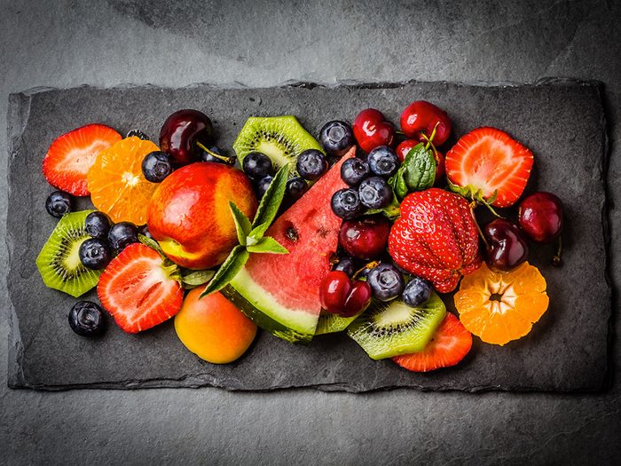 Voici les fruits et légumes à manger pour votre cure détox d'été.