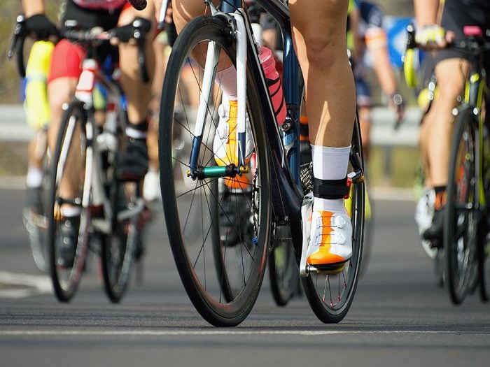 Participer à "Vélo à notre santé" c'est faire du sport pour la bonne cause.