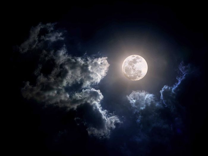 Mythe: la pleine lune nous rend tous un peu dingues.