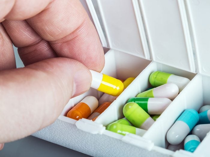 Erreur no 6: vous mettez vos probiotiques dans votre boîte à pilules.