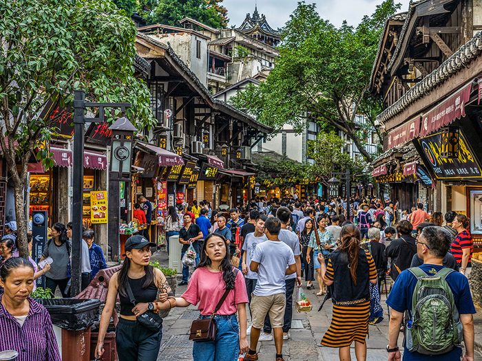 Villes les plus peuplées: Chongqing, en Chine.