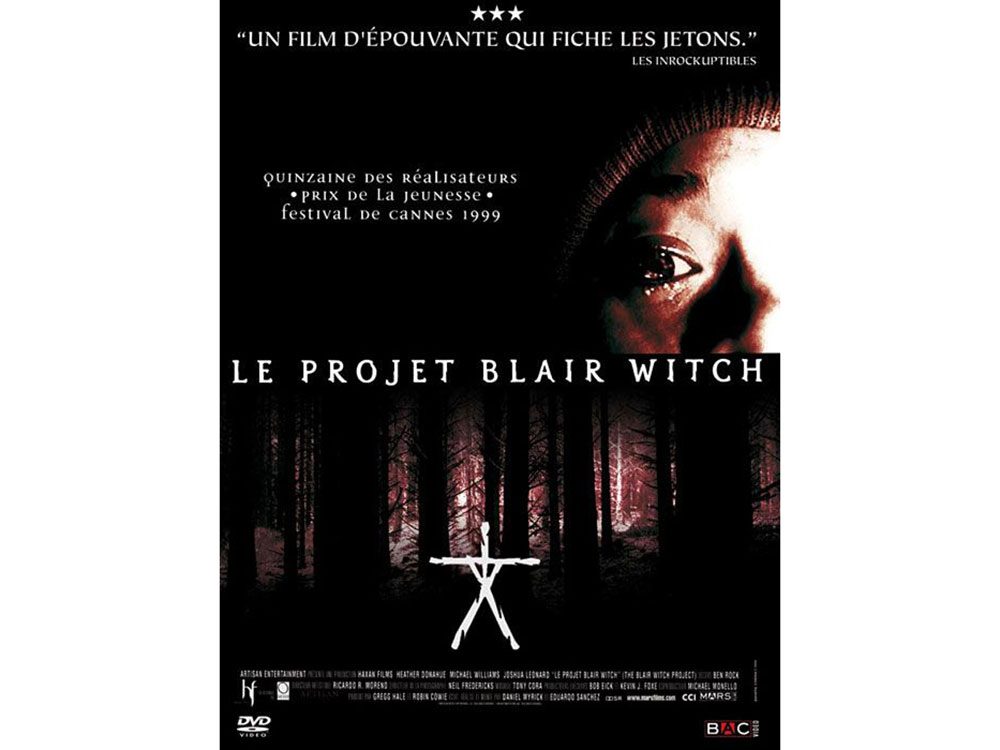 Le projet Blair Witch est l'un des films d’horreur à voir absolument.