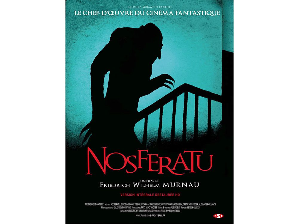 Nosferatu le vampire est l'un des films d’horreur à voir absolument.