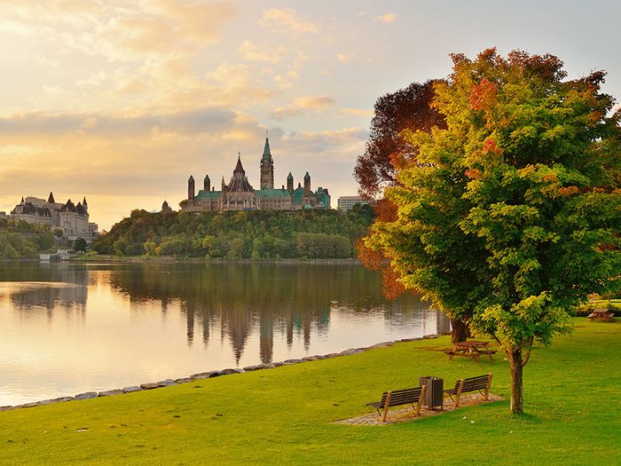 Ottawa est l'un des panoramas à couper le souffle au Québec.