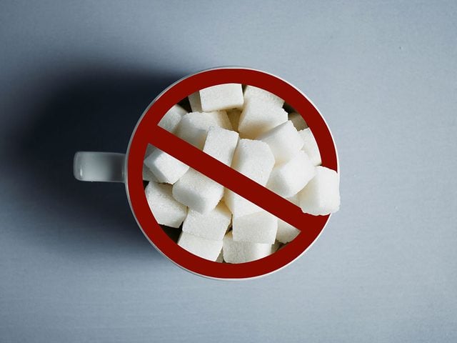 Les friandises sans sucre sont  viter si vous avez un rhume ou une grippe.