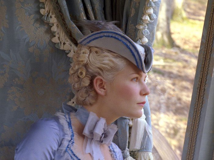 Marie-Antoinette est l'un des films au palmarès des pires erreurs historiques.