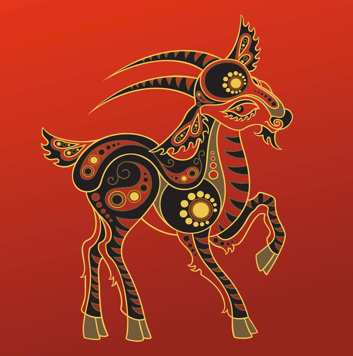 La chèvre dans l'horoscope chinois.