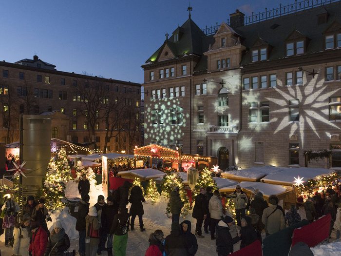 Le Marché de Noël allemand de Québec.