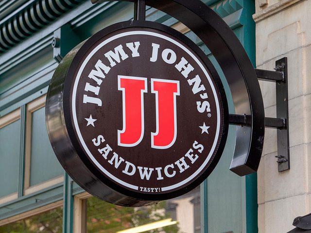 Jimmy Johns poursuivi pour des sandwiches sans germes.