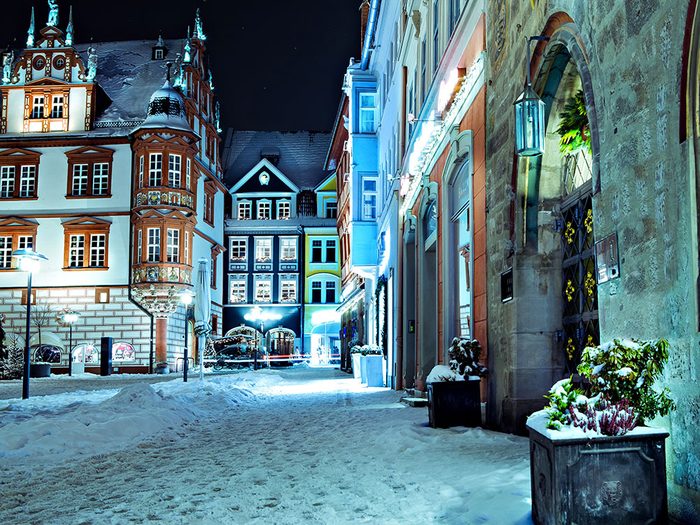 Cobourg en Allemagne est l'une des 13 villes dans le monde qui sont magnifiques sous la neige.