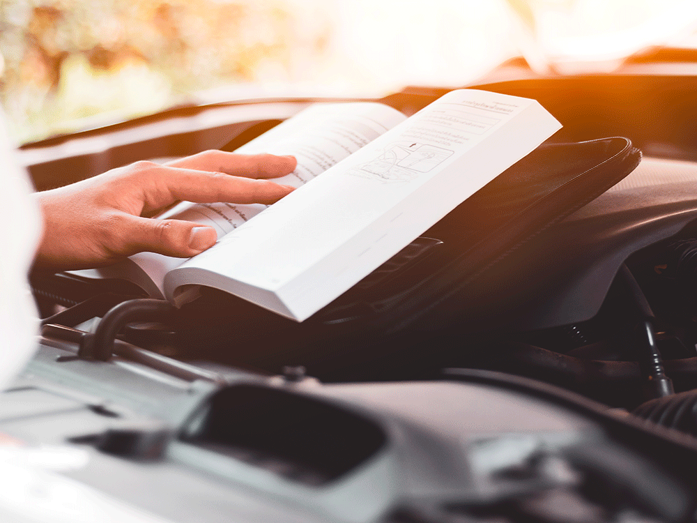 Entretien automobile: ne pas lire le manuel du propriétaire est une erreur.