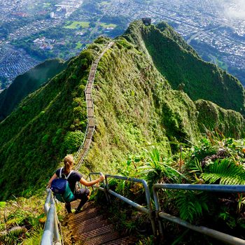 L’escalier Haiku, surnommé Stairway to Heaven, est l'un des escaliers les plus vertigineux au monde.