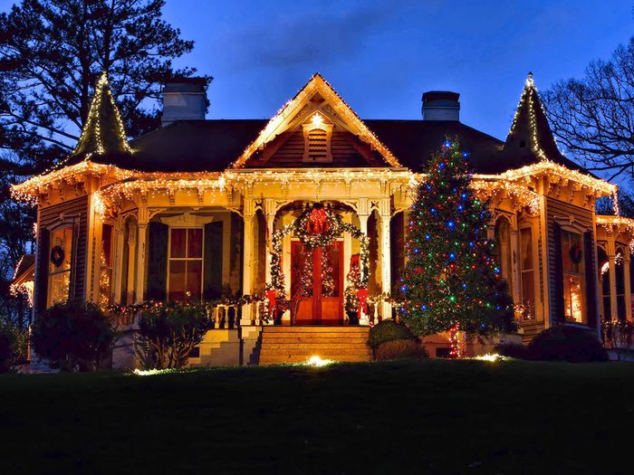 McAdenville en Caroline du Nord, est l'un des villages au Noël d’antan à visiter. 