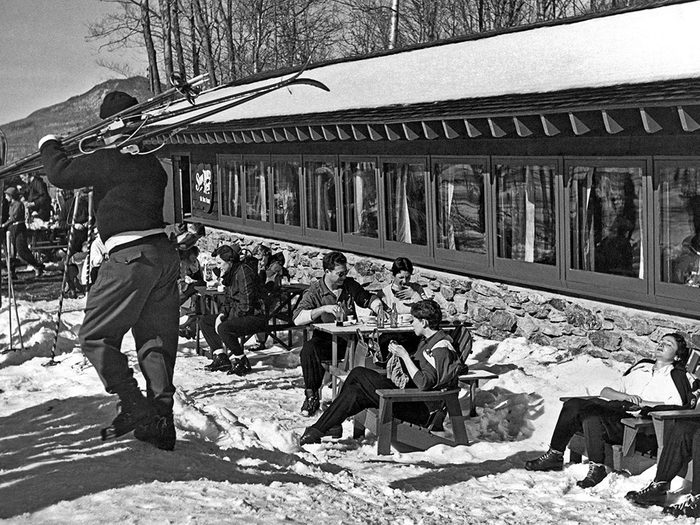 Photos historiques: Une photo historique des pistes du Vermont en 1958.