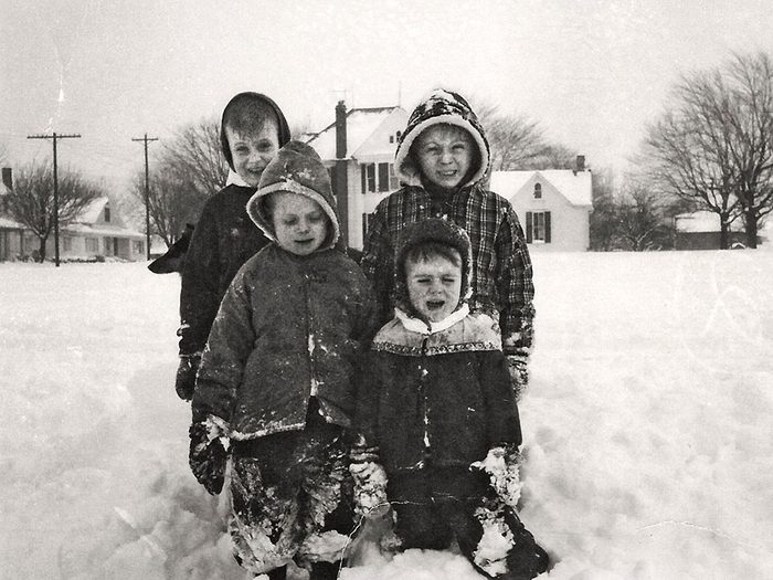 Une photo historique de l’hiver 1966 à Stoutsville, dans l’Ohio.